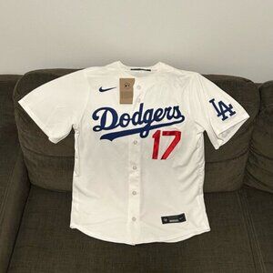 Nike Authentic LA Los Angeles Dodgers Shohei Ohtani #17 MLB Jersey